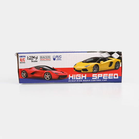 1:24 Scale High-Speed RC Racing Car