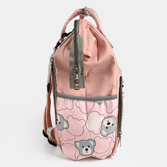 Baby Care Backpack Bears Face