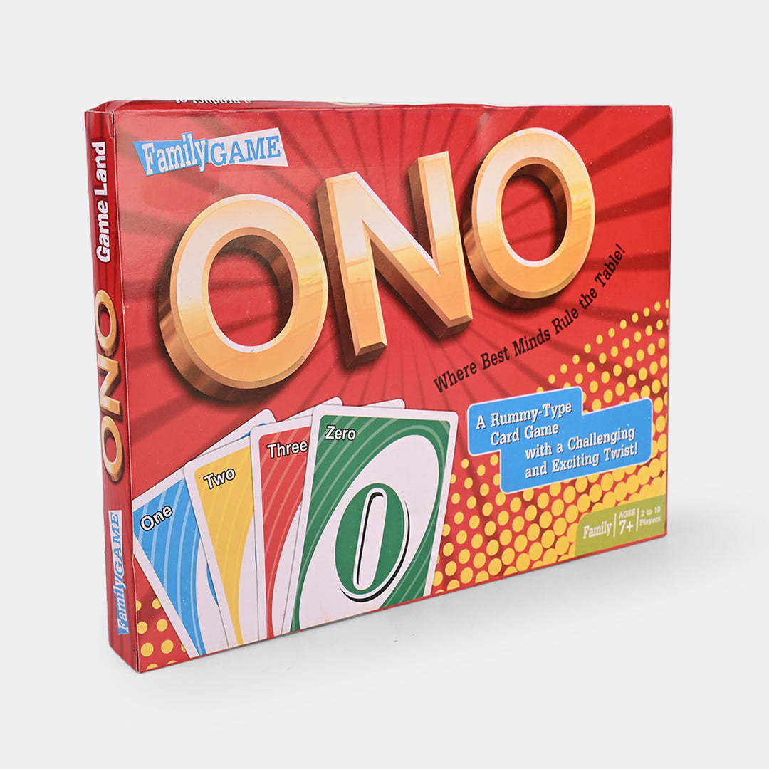Family Game ONO – Classic Play Game