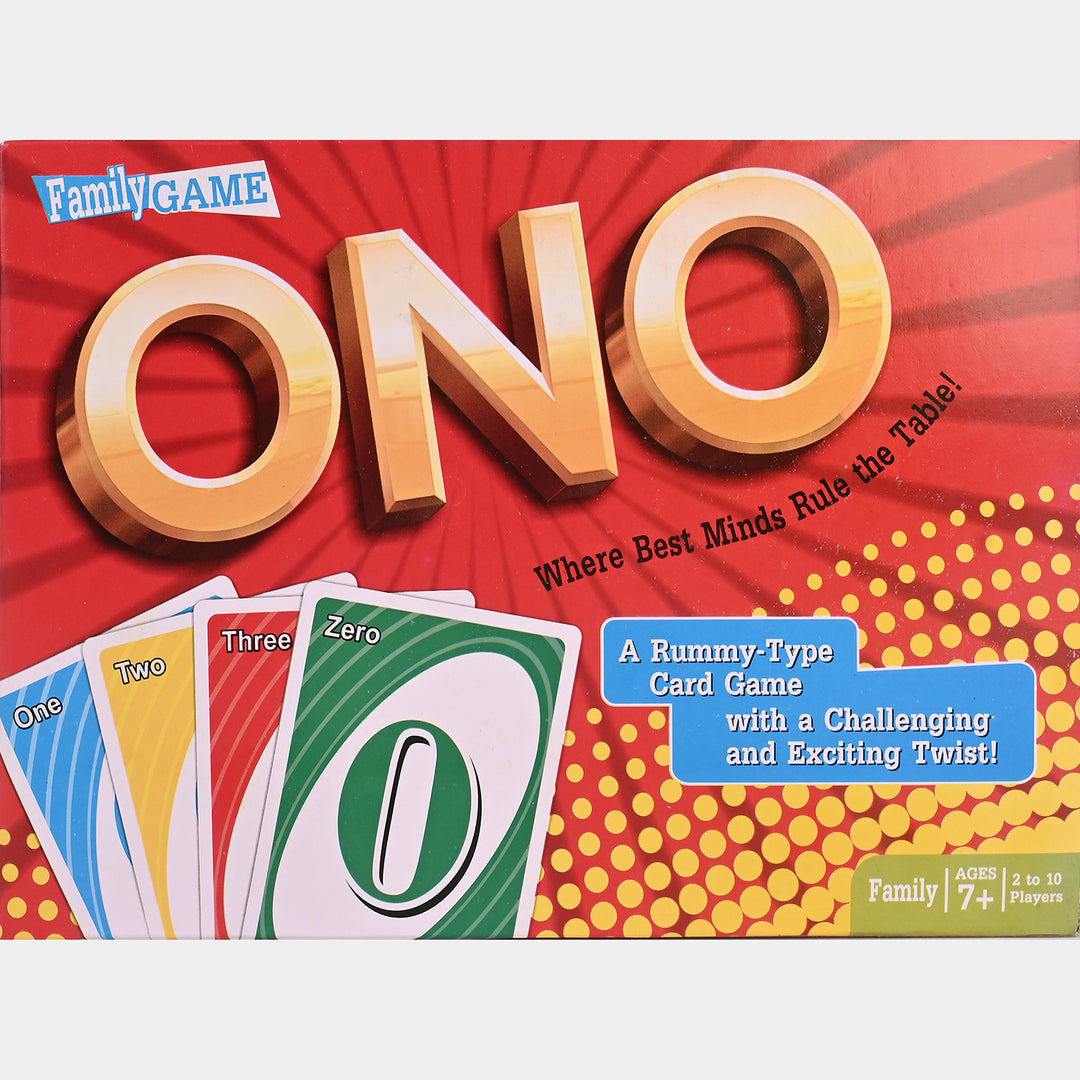 Family Game ONO – Classic Play Game