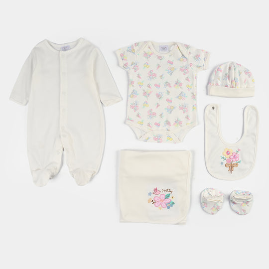 Infant Baby Starter Set 6Pcs | 0-3M