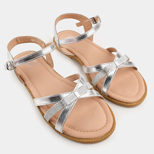 Girls Sandals 1031-3-SILVER