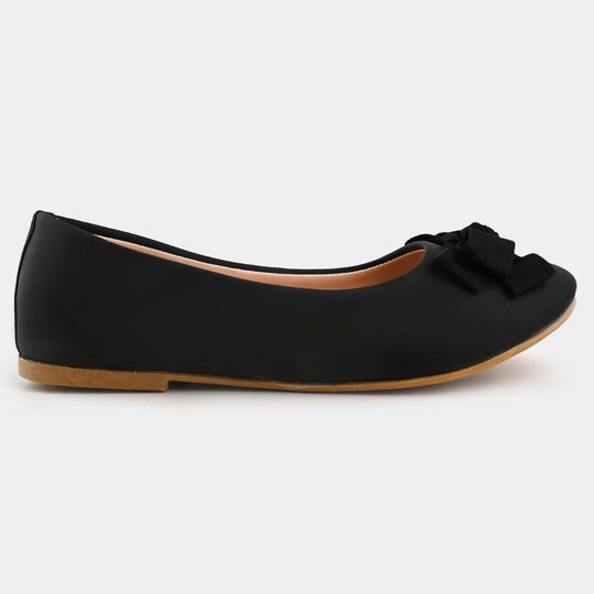 Girls Pumps 1252-BLACK