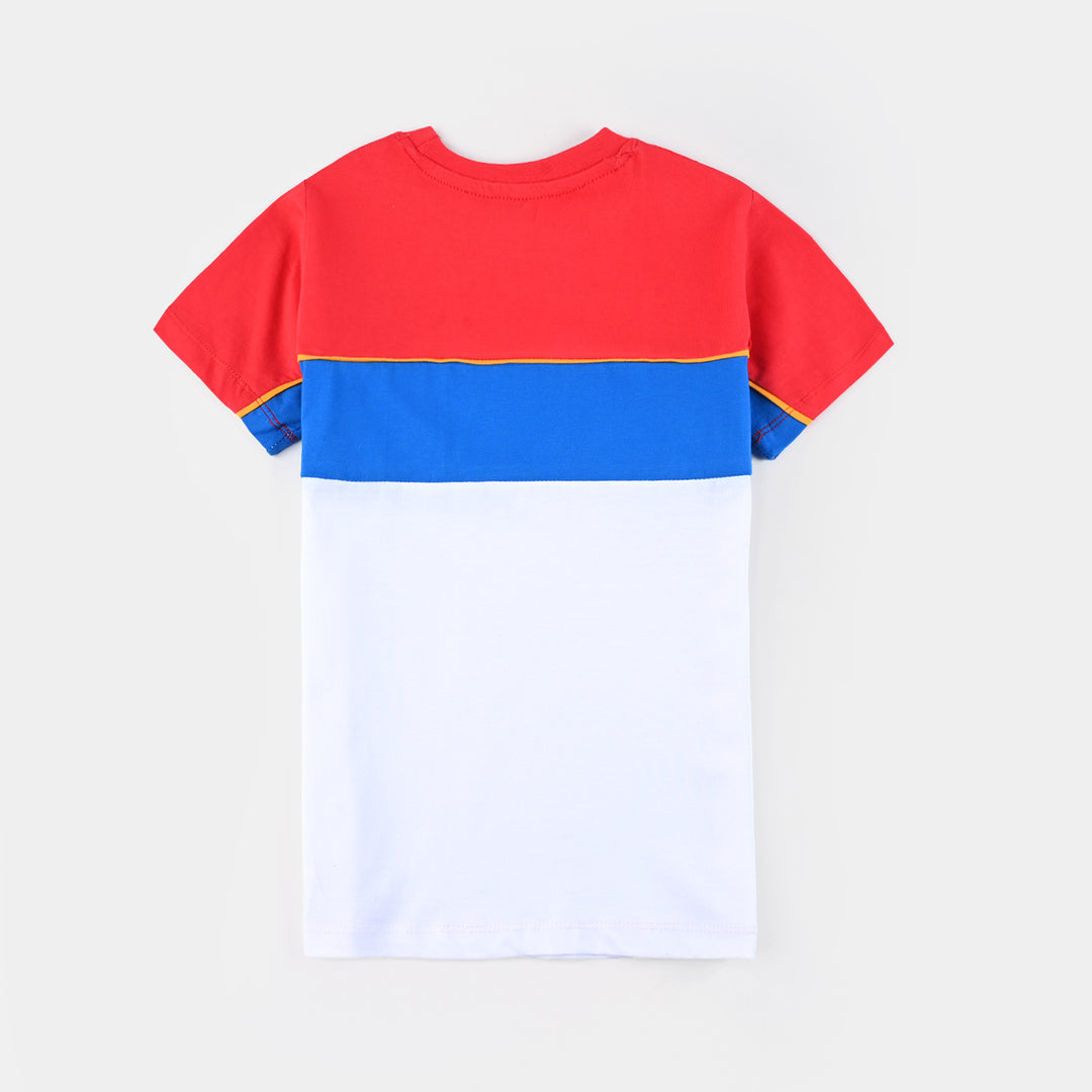 Boys Cotton Jersey T-Shirt H/S New Limits