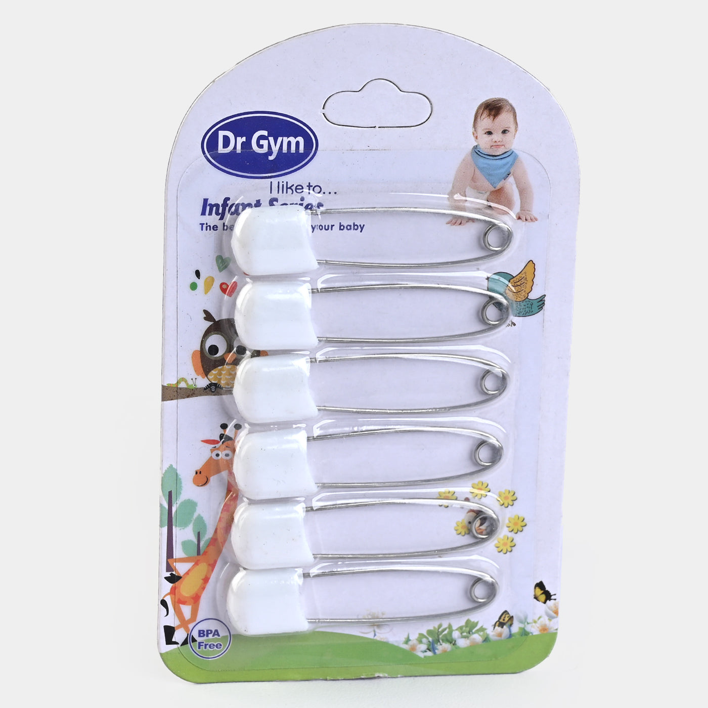 Dr Gym Safety Pin 6PCs Set For Kids