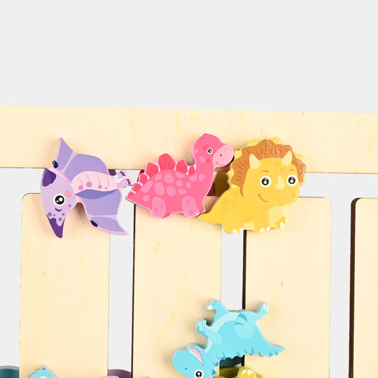 Wooden Four Color Intelligence Game