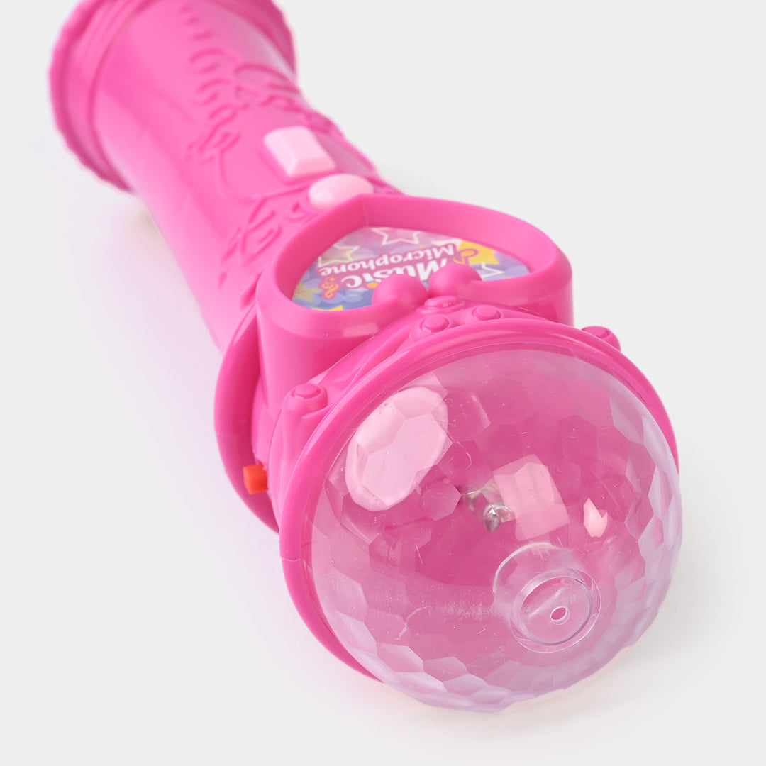 Microphone With Music & Light For Kids