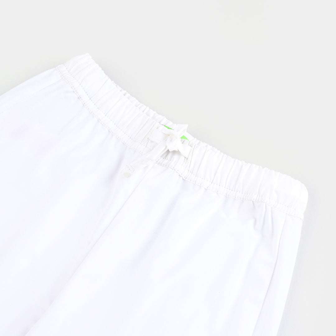 Infant Boys Cotton Eastern Bottoms-Off White