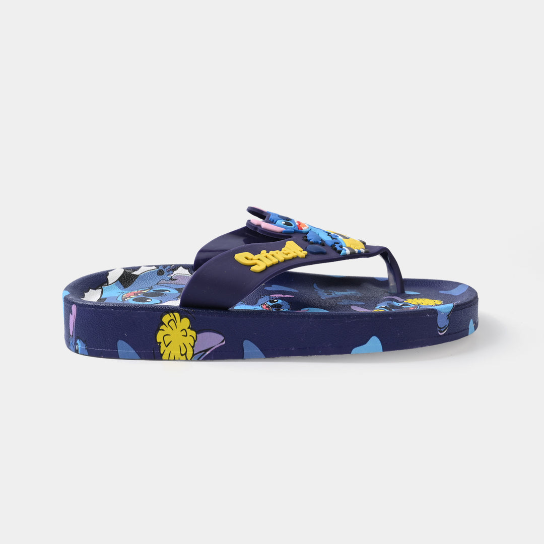 Boys Slipper SF-338-27-NAVY