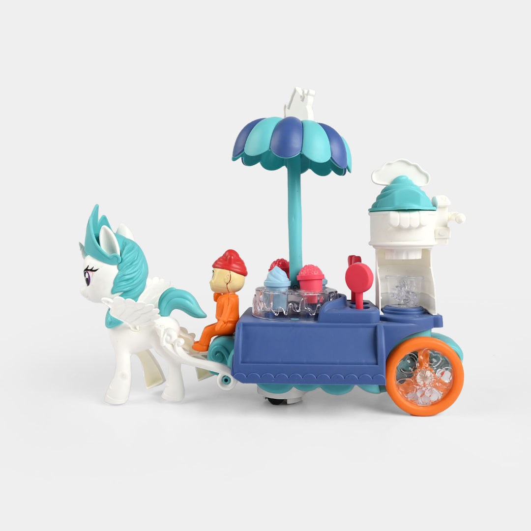 Electric Universal Ice Cream Truck with Light & Sound