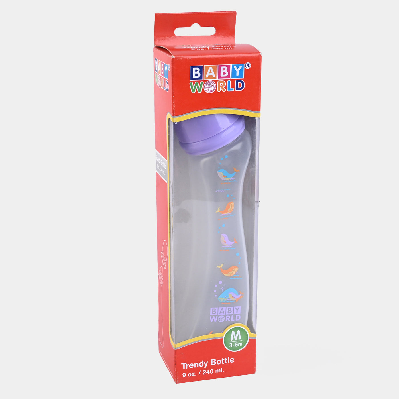 Feeder Bottle With Curved Nipple | 240ML