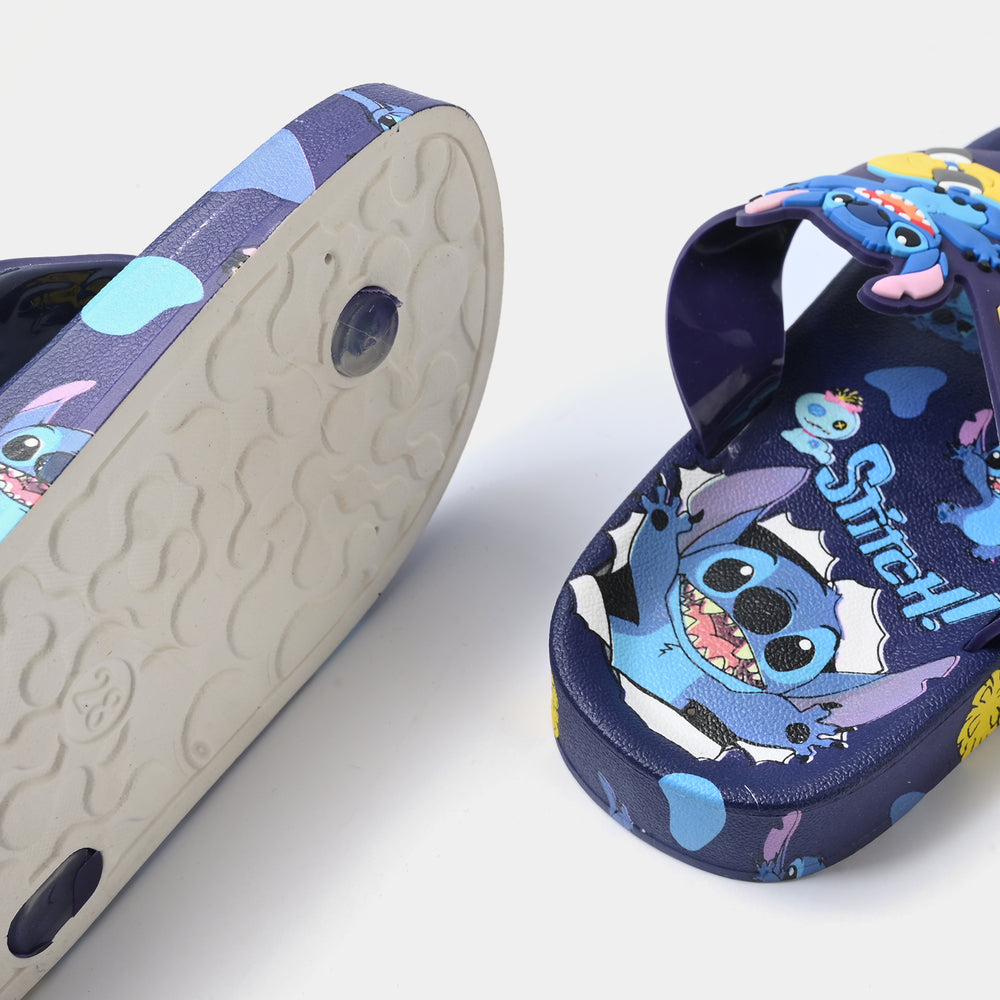 Boys Slipper SF-338-27-NAVY