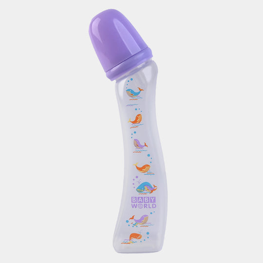 Feeder Bottle With Curved Nipple | 240ML