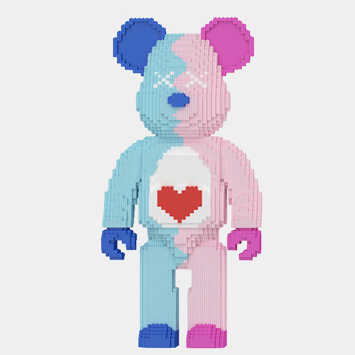 Extra Large Pink And Blue Bear Universal Blocks | 10079PCs