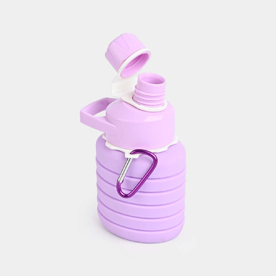 Silicone Foldable Sports Water Bottle For Kids