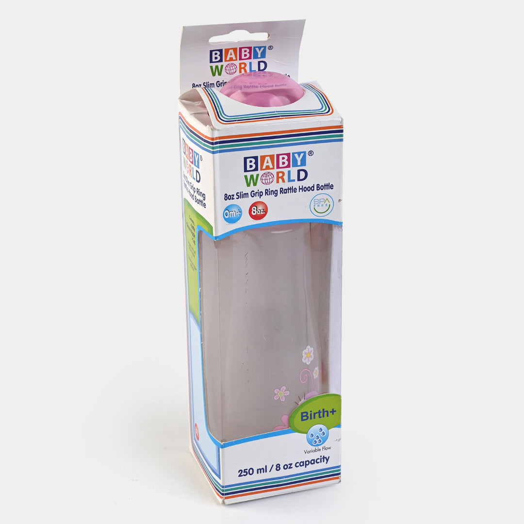 Bottle Rttle Slim Grip Ring Rattle Baby Feeder Bottle | 250ml Price in Pakistan ...