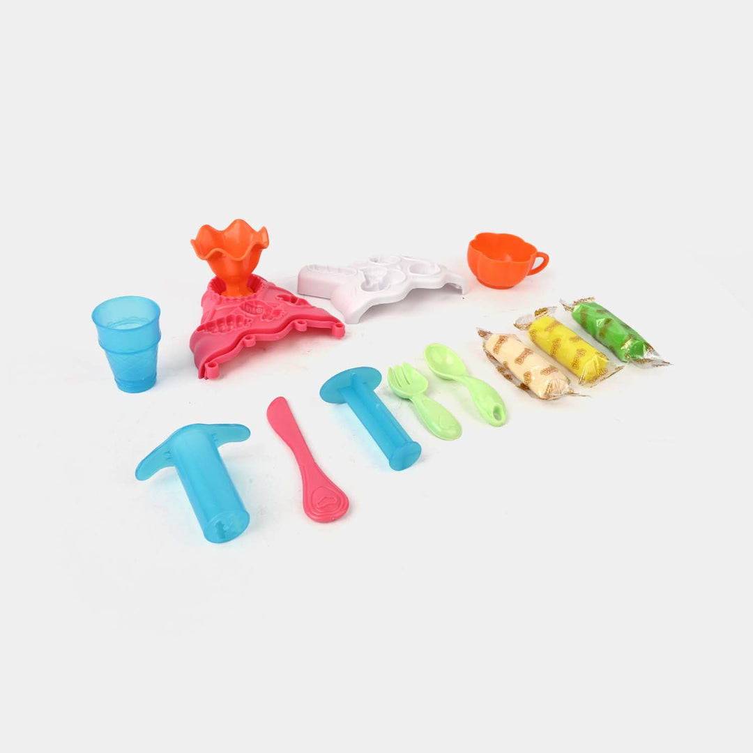 Magic Dough Happy Color Mud Fruit Ice Cream Play Set