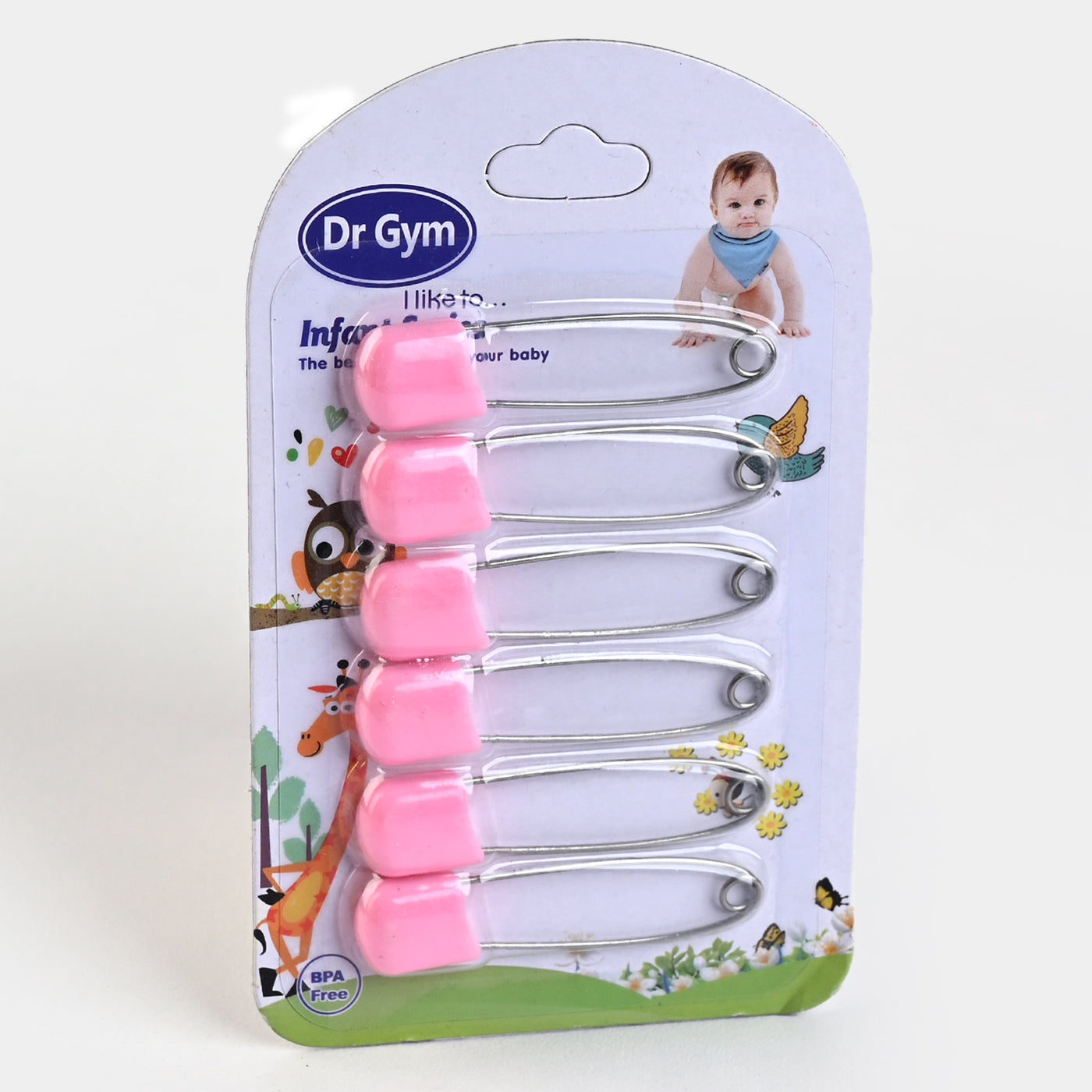 Dr Gym Safety Pin 6PCs Set For Kids