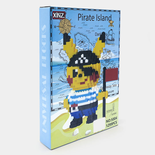 Pirate Island Universal Building Blocks | 1299PCs