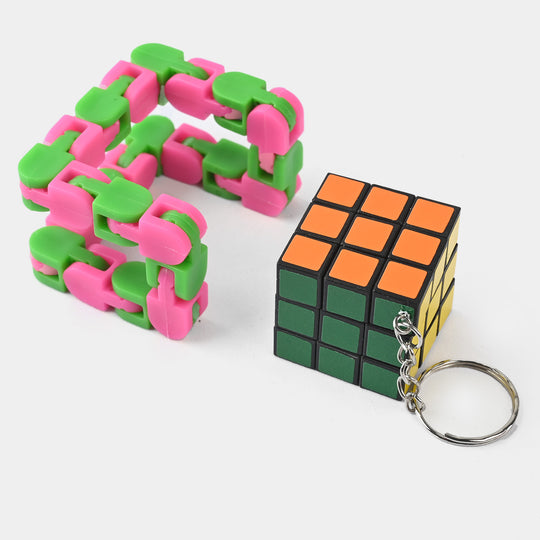 Mini Magic Rubik Keychain Cube