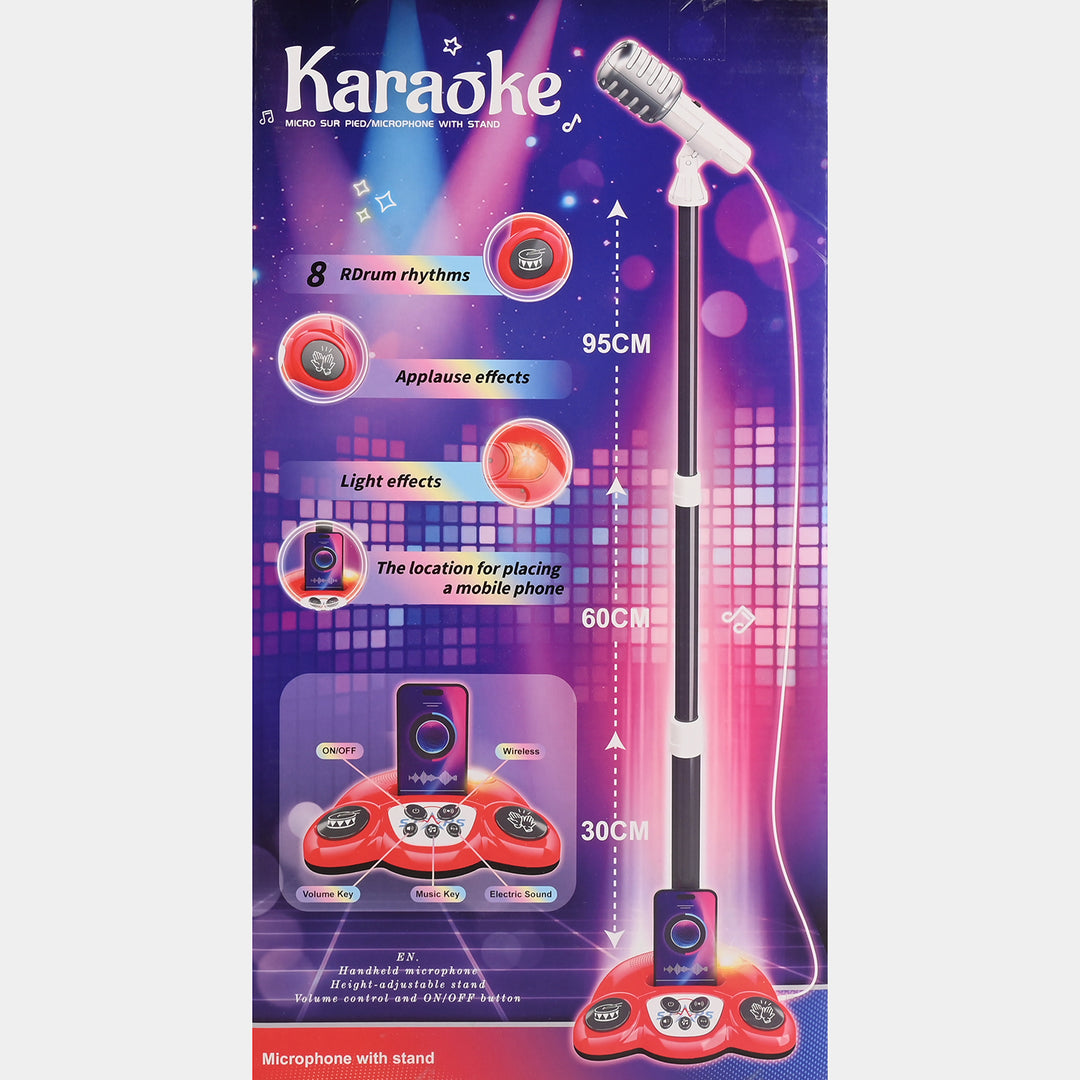 Karaoke Kids Microphone with Stand