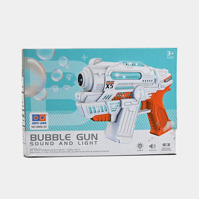 Bubble Toy With Sound & Light For Kids