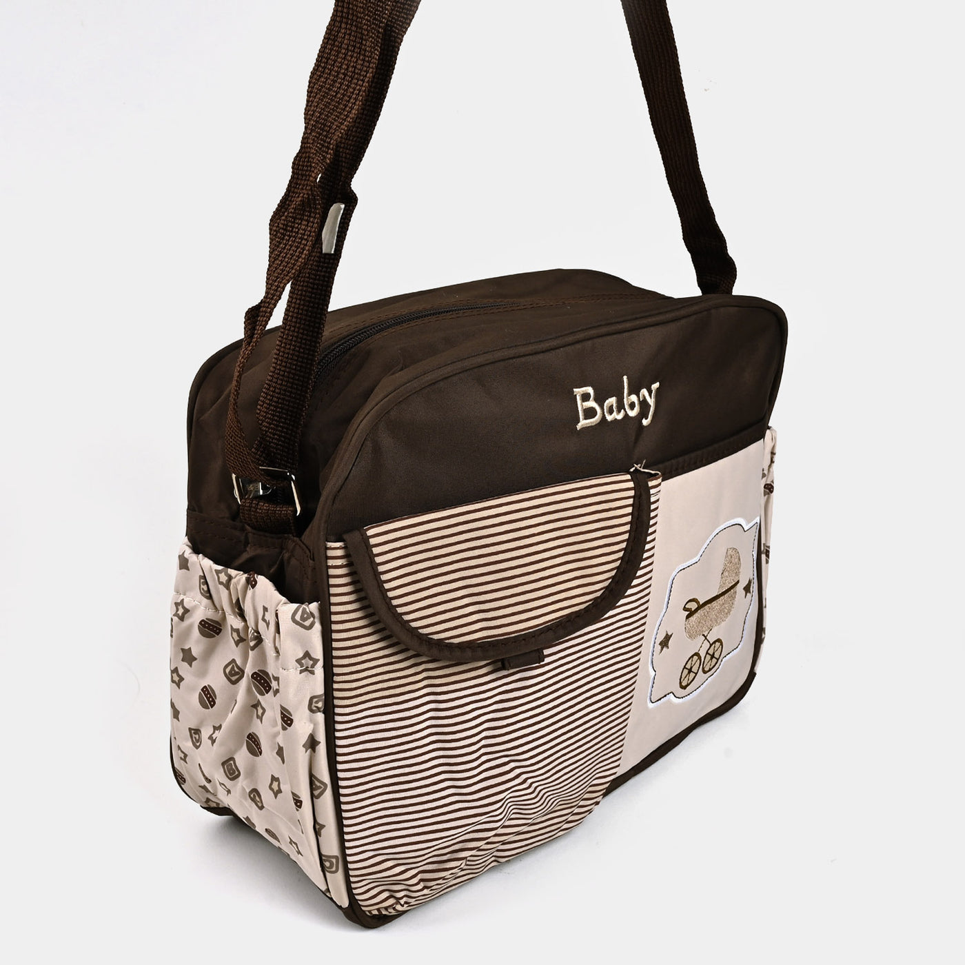 Baby Care Mother Bag Small | BROWN