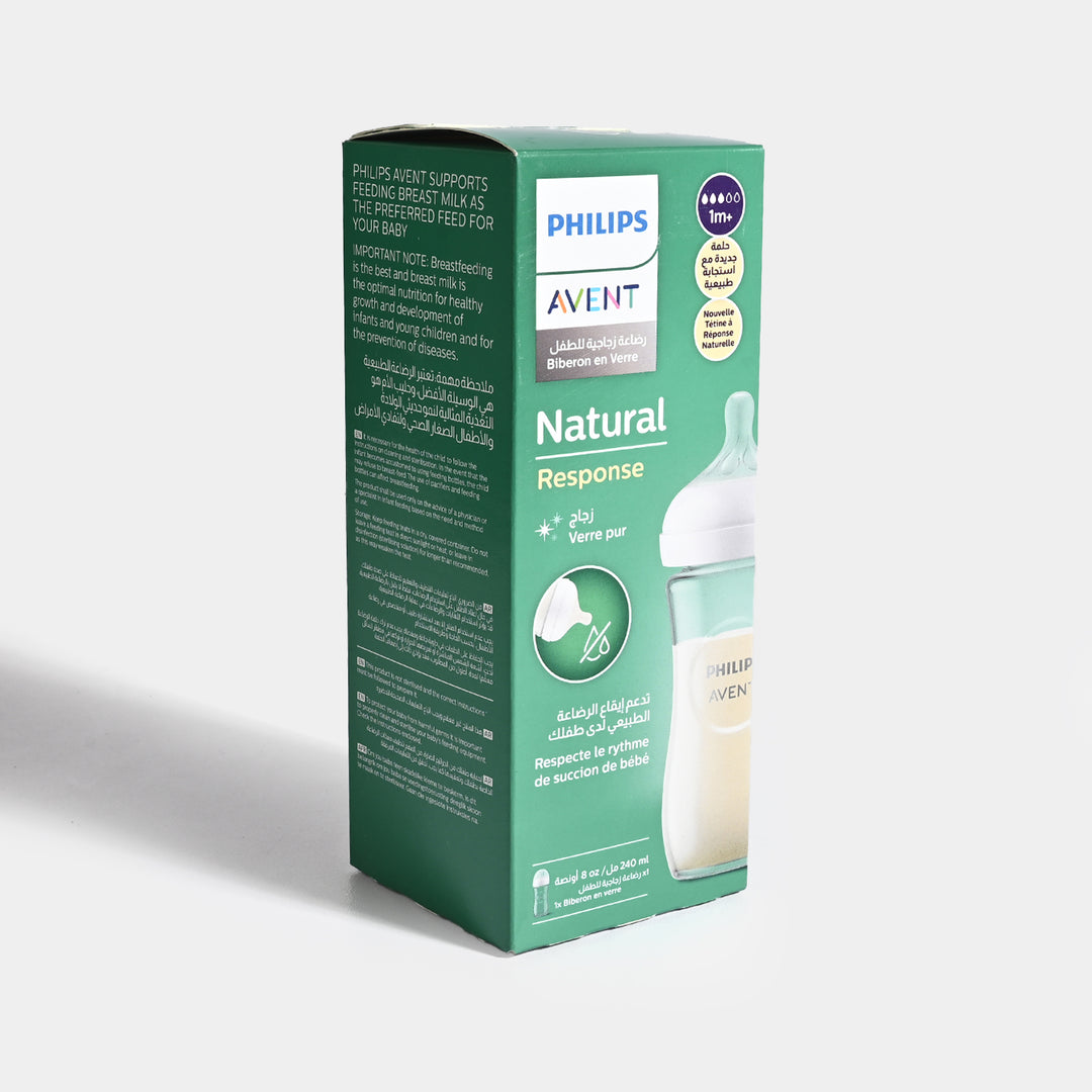 Avent Natural Glass Feeder 240ml