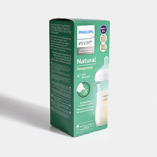 Avent Natural Glass Feeder 240ml
