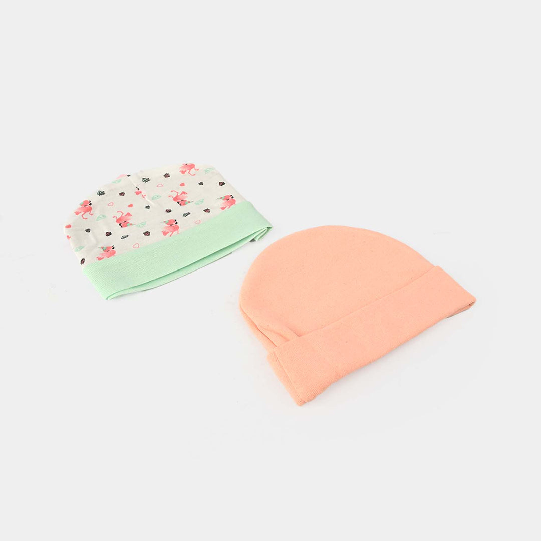 Baby Cap 2PCs Set | 6-12M