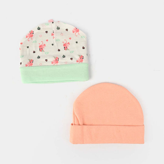 Baby Cap 2PCs Set | 6-12M