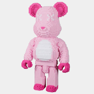Little Pink Violent Bear Universal Building Blocks | 1093PCs