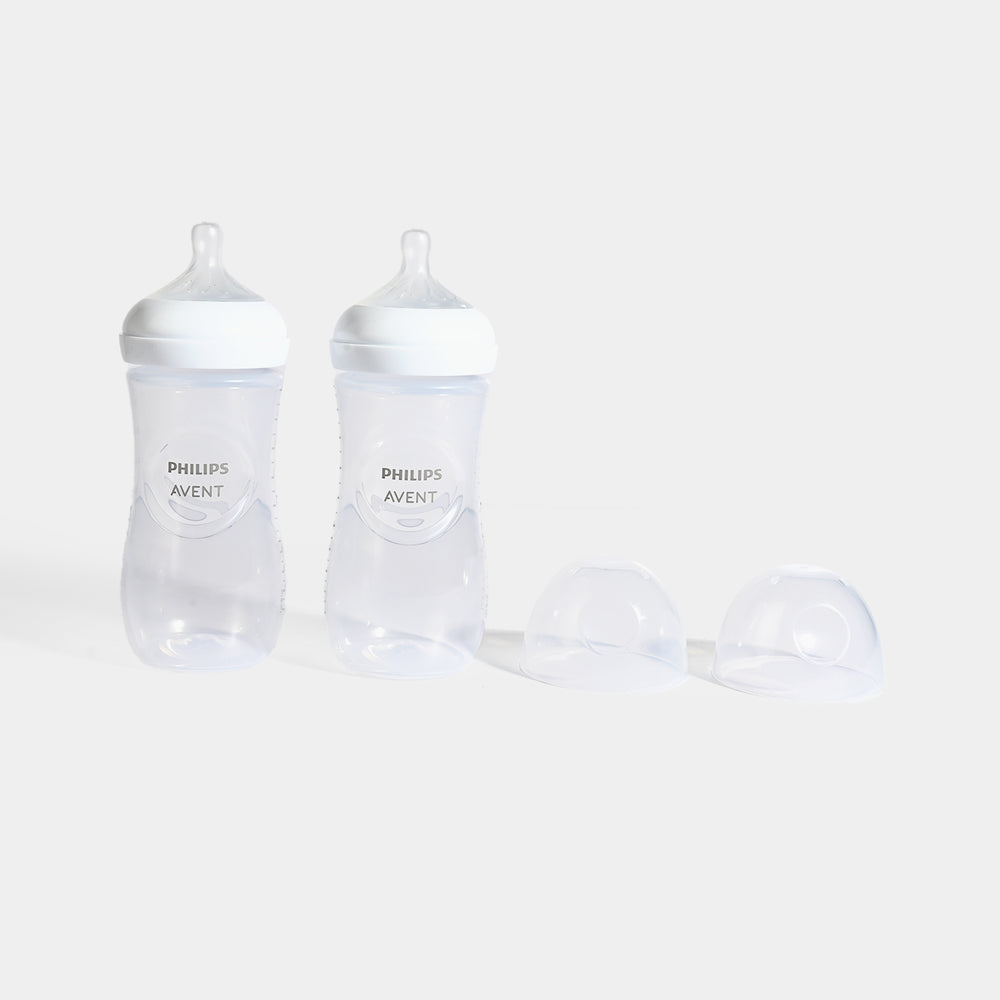 Pack of 2 Avent Feeder Natural Bottle 330Ml