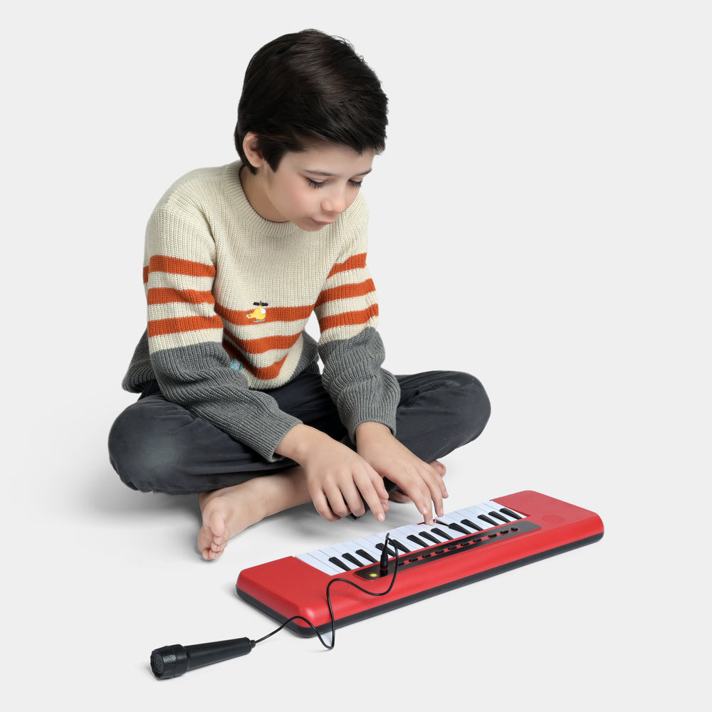 32 Key Piano With Microphone For Kids