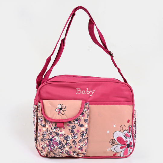 Baby Care Mother Bag Small | Pink