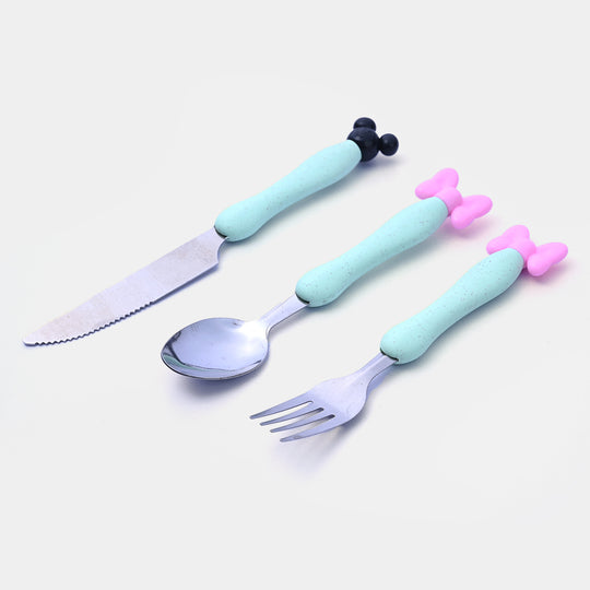 Stainless Steel Baby Tableware Cutlery Set | 3PCs