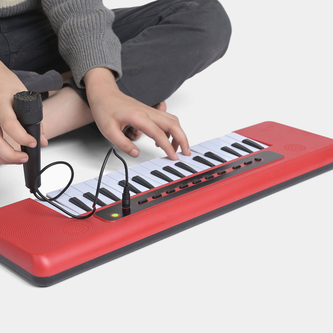 32 Key Piano With Microphone For Kids