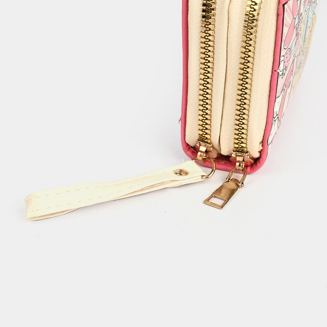 Character Stylish Wallet For Girls