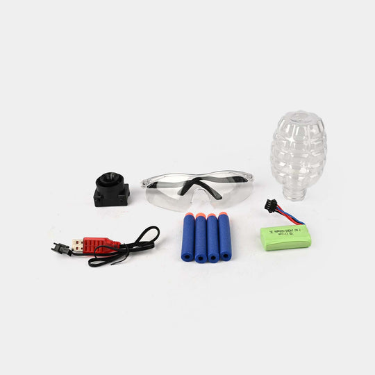 Electric Dual Functional Water Blaster and Soft Dart Blaster for Kids