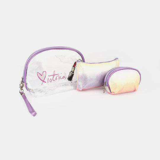 Stylish Girls Pouches 3Pcs Set