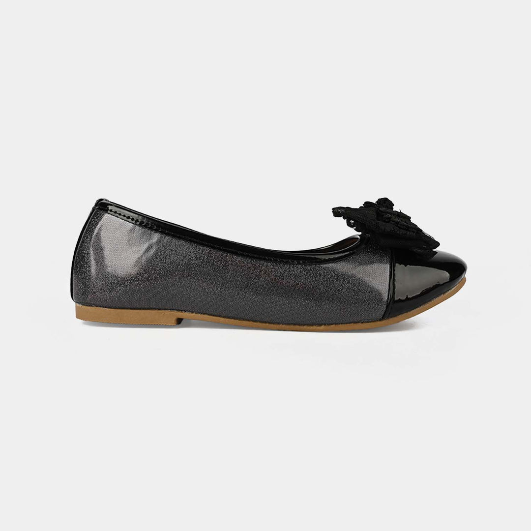 Girls Pumps 1343-BLACK