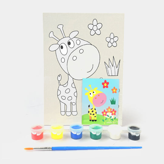 Canvas + Water Color For Kids