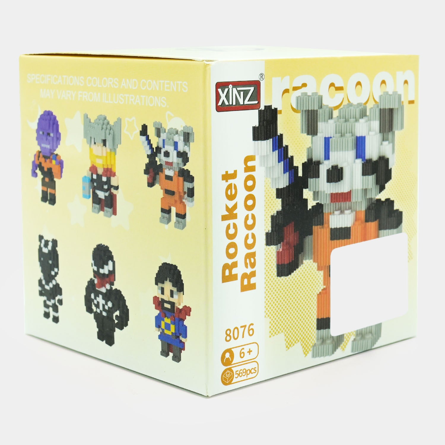 Rascal Blocks Rocket Raccoon Universal Building Blocks | 569PCs Price in Pakistan ...