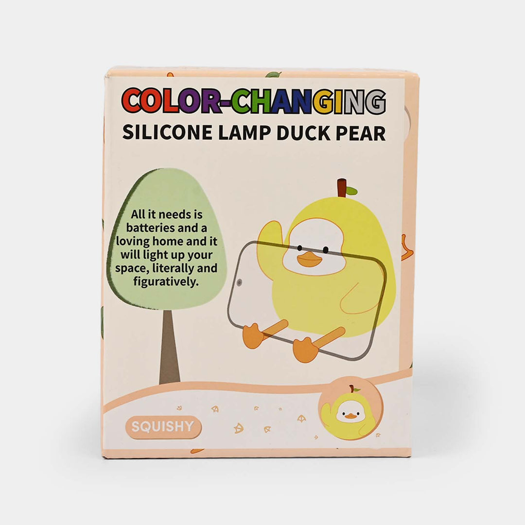 Cute Shaped Rechargeable Silicone LED Lamp/Night Light