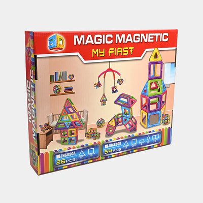 Magnetic Blocks Building Set For Kids