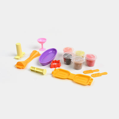 DIY Color Clay Ice Cream Play Set