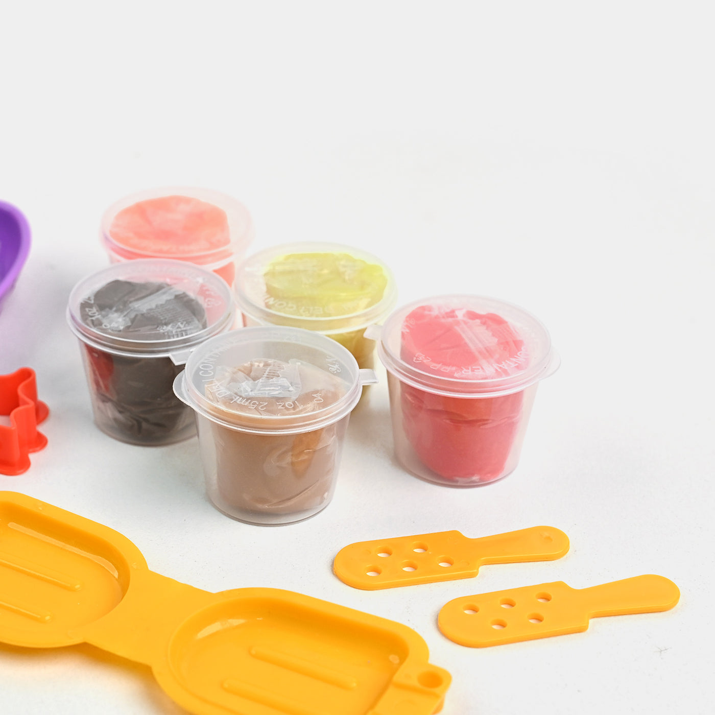 DIY Color Clay Ice Cream Play Set