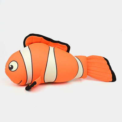 Soft Bean Fish Toy For Kids - Orange