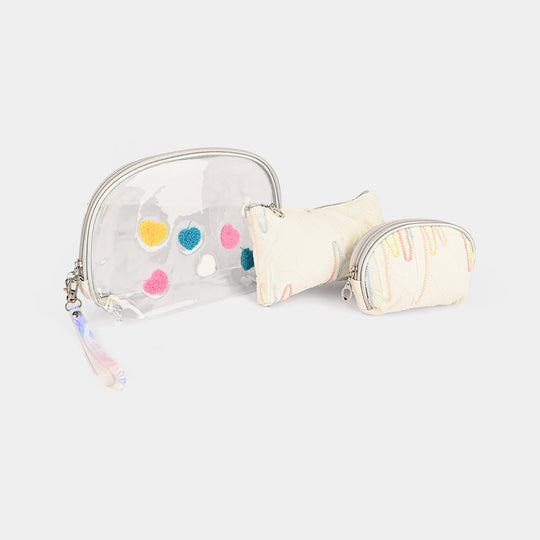 Stylish Girls Pouches 3Pcs Set