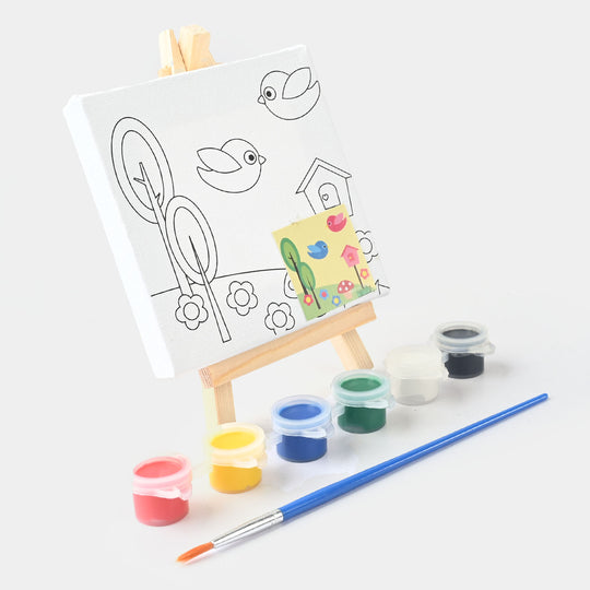 Canvas + Water Color For Kids